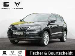 Schwarz / blackmagic Gebraucht 2021 Skoda Karoq Style SUV | 27.680 € (Fairer Preis)
