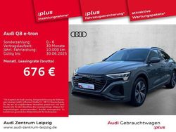 Chronosgrau metallic Gebraucht 2024 Audi Q8 e-tron S-Line SUV | 74.530 € (Teuer)