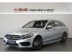 Silber Gebraucht 2017 Mercedes C300 AMG line Kombi | 24.900 € (Fairer Preis)