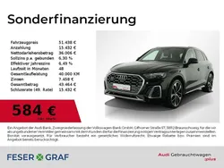 Mythosschwarz metallic Gebraucht 2022 Audi SQ5 Ambiente SUV | 51.438 € (Superpreis)