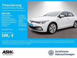 Pure white Gebraucht 2022 VW Golf VIII Style Limousine | 21.230 € (Fairer Preis)
