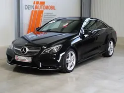 Schwarz Gebraucht 2015 Mercedes E200 AMG line Coupé | 19.990 € (Fairer Preis)