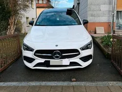 Weiß Gebraucht 2020 Mercedes CLA200 AMG line Coupé | 29.900 € (Teuer)