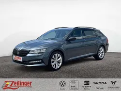 Grau Gebraucht 2021 Skoda Superb SportLine Kombi | 28.945 € (Guter Preis)