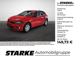Rot Gebraucht 2021 VW Polo Trendline Limousine | 12.480 € (Fairer Preis)