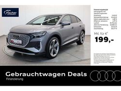 Grau Gebraucht 2022 Audi Q4 Sportback e-tron S-Line SUV | 32.780 € (Guter Preis)