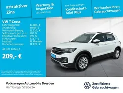 Weiß Gebraucht 2022 VW T-Cross Life SUV | 17.250 € (Guter Preis)