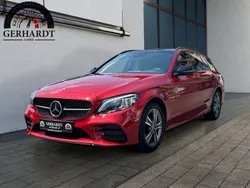 Rot Gebraucht 2019 Mercedes C300 AMG Limousine | 29.980 € (Guter Preis)