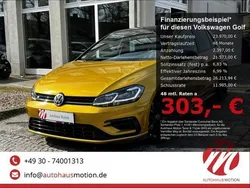 Gelb Gebraucht 2018 VW Golf VII R Limousine | 23.970 € (Fairer Preis)
