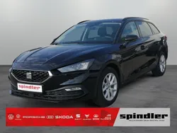 Mitternachtsschwarz Gebraucht 2021 Seat Leon ST Style Kombi | 20.360 € (Guter Preis)