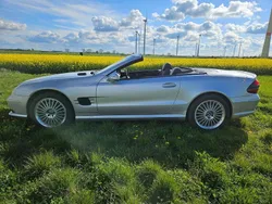 Silber Gebraucht 2002 Mercedes SL500 Cabrio | 15.999 € (Etwas zu teuer)