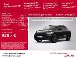 Mythosschwarz metallic Gebraucht 2022 Audi Q8 Sport SUV | 73.450 € (Etwas zu teuer)