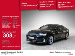 Mythosschwarz metallic Gebraucht 2024 Audi A5 Advanced Plus Coupé | 42.444 € (Superpreis)