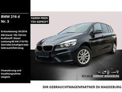 Schwarz Gebraucht 2016 BMW 216 Gran Tourer Sport Line Van / Kleinbus | 8.900 € (Guter Preis)