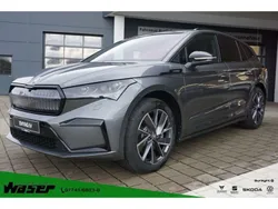 Grau Gebraucht 2025 Skoda Enyaq iV SportLine SUV | 54.980 € (Teuer)