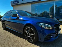 Blau Gebraucht 2021 Mercedes C300 AMG Limousine | 31.495 € (Guter Preis)