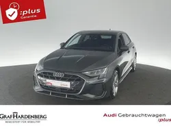 Grau Gebraucht 2024 Audi A3 Sportback S-Line Limousine | 33.460 € (Superpreis)