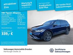 Atlantic blue metallic Gebraucht 2022 VW Tiguan Allspace Elegance SUV | 31.890 € (Guter Preis)