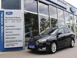 Iridiumschwarz mica Gebraucht 2017 Ford Focus Titanium Kombi | 11.990 € (Fairer Preis)