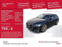 Firmamentblau metallic Gebraucht 2019 Audi A6 Design Kombi | 38.990 € (Teuer)
