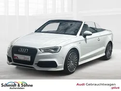Weiß metallic Gebraucht 2016 Audi A3 S-Line Cabrio | 17.980 € (Guter Preis)