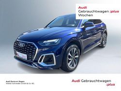 Navarrablau metallic (metallic) Gebraucht 2022 Audi Q5 Sportback S-Line SUV | 40.410 € (Guter Preis)