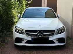 Weiß Gebraucht 2019 Mercedes C200 AMG line Limousine | 26.000 € (Teuer)