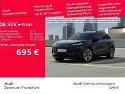 Schwarz Gebraucht 2025 Audi Q6 e-tron S-Line SUV | 72.849 € (Superpreis)