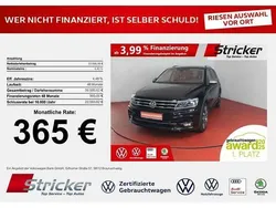 Schwarz (deep black perleffekt) Gebraucht 2021 VW Tiguan Allspace R-line SUV | 33.896 € (Guter Preis)