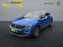 Ravennablau metallic Gebraucht 2018 VW T-Roc Sportline SUV | 20.990 € (Guter Preis)