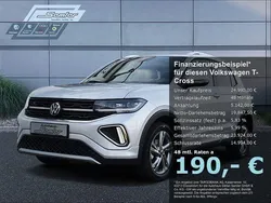 Silber Gebraucht 2024 VW T-Cross R-line SUV | 24.990 € (Fairer Preis)