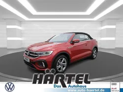 Kings red, metallic Gebraucht 2024 VW T-Roc Cabriolet R-line Cabrio | 33.100 € (Fairer Preis)