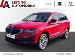 Rot Gebraucht 2021 Skoda Karoq Clever SUV | 23.445 € (Superpreis)
