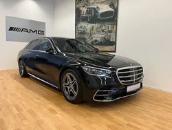 Obsidianschwarz metalliclack Gebraucht 2024 Mercedes S580 AMG line Limousine | 101.983 € (Superpreis)