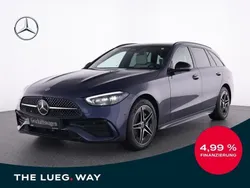 Blau metalliclack sodalithblau Gebraucht 2024 Mercedes C300e AMG Kombi | 47.885 € (Guter Preis)