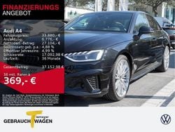 Schwarz Gebraucht 2023 Audi A4 S-Line Limousine | 33.880 € (Guter Preis)