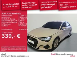 Ibisweiß Gebraucht 2023 Audi A3 e-tron Kleinwagen | 27.299 € (Fairer Preis)