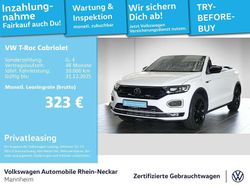 Weiß Gebraucht 2021 VW T-Roc Cabriolet R-line Cabrio | 23.999 € (Guter Preis)