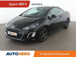 Schwarz Gebraucht 2014 Peugeot 308 CC Roland Garros Cabrio | 9.890 € (Teuer)