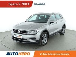 Grau Gebraucht 2017 VW Tiguan Highline SUV | 22.710 € (Superpreis)