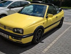 Gelb Gebraucht 1997 VW Golf Cabriolet Conceptline Cabrio | 3.800 € (Etwas zu teuer)