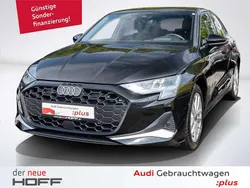 Mythosschwarz metallic Gebraucht 2025 Audi A3 Advanced Plus Limousine | 34.975 € (Guter Preis)