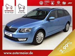 Blau metallic Gebraucht 2016 Skoda Octavia Ambition Kombi | 22.420 €