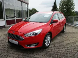 Rot Gebraucht 2015 Ford Focus Titanium Kombi | 9.890 € (Teuer)