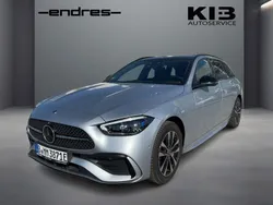 Grau Gebraucht 2023 Mercedes C300e AMG line Limousine | 41.490 € (Guter Preis)
