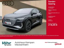 Schwarz Gebraucht 2025 Audi Q4 Sportback e-tron S-Line SUV | 56.880 €