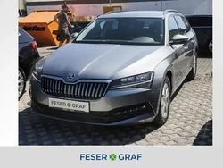 Empiregrau metallic Gebraucht 2021 Skoda Superb Ambition Kombi | 22.450 € (Fairer Preis)