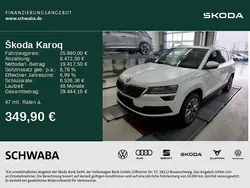 Weiß Gebraucht 2020 Skoda Karoq Drive SUV | 25.890 € (Etwas zu teuer)