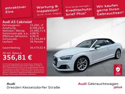 Ibisweiß Gebraucht 2021 Audi A5 Cabriolet Ambiente Cabrio | 33.490 € (Guter Preis)
