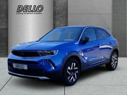Perl blau/voltaik blau Gebraucht 2021 Opel Mokka Elegance SUV | 19.950 € (Fairer Preis)